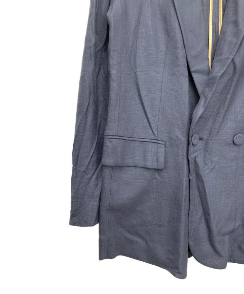 BEIGE（ベイジ）BEIGE (ベイジ) テーラードジャケット ブルー サイズ:2の古着・服飾アイテム
