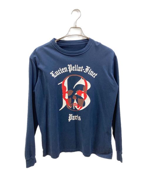 lucien pellat-finet（ルシアン・ペラフィネ）lucien pellat-finet (ルシアン・ペラフィネ) ロングスリーブTシャツ ネイビー サイズ:Sの古着・服飾アイテム