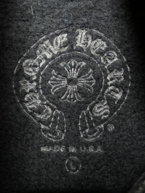 CHROME HEARTS（クロムハーツ）CHROME HEARTS (クロムハーツ) DEADLY DOLL (デッドリー ドール) HOODIE ブラック×レッド サイズ:Lの古着・服飾アイテム