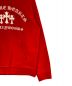 中古・古着 CHROME HEARTS (クロムハーツ) Y NOT Cemetery Cross Pullover Hoodie レッド サイズ:48：180000円