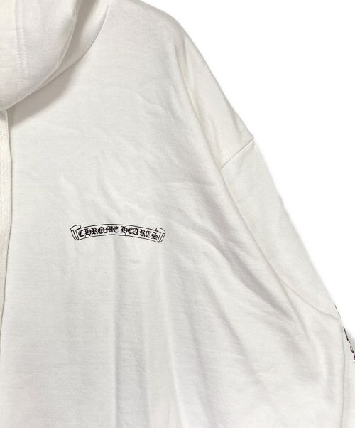 CHROME HEARTS（クロムハーツ）CHROME HEARTS (クロムハーツ) Yellow CH Plus Hoodie ホワイト サイズ:XXLの古着・服飾アイテム