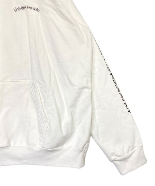 CHROME HEARTS（クロムハーツ）CHROME HEARTS (クロムハーツ) Yellow CH Plus Hoodie ホワイト サイズ:XXLの古着・服飾アイテム