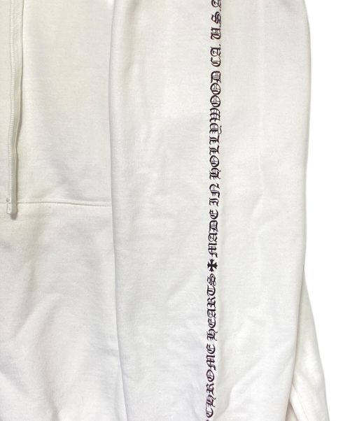 CHROME HEARTS（クロムハーツ）CHROME HEARTS (クロムハーツ) Yellow CH Plus Hoodie ホワイト サイズ:XXLの古着・服飾アイテム