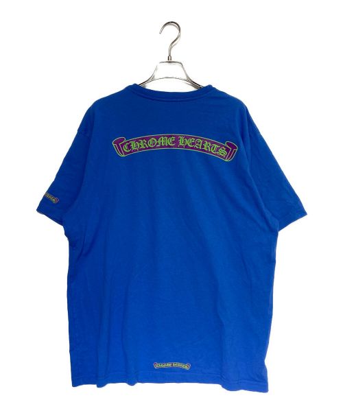 CHROME HEARTS（クロムハーツ）CHROME HEARTS (クロムハーツ) That Group Scroll Tee ブルー サイズ:XXLの古着・服飾アイテム