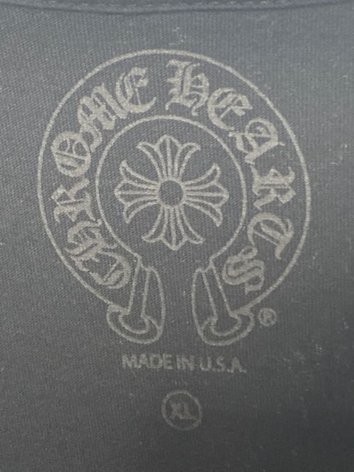 CHROME HEARTS（クロムハーツ）CHROME HEARTS (クロムハーツ) LAS VEGAS EXCLUSIVE S/S TEE ブラック サイズ:XLの古着・服飾アイテム