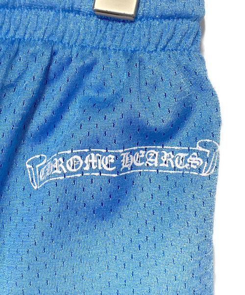 CHROME HEARTS（クロムハーツ）CHROME HEARTS (クロムハーツ) Mesh Varsity Shorts スカイブルー サイズ:XLの古着・服飾アイテム