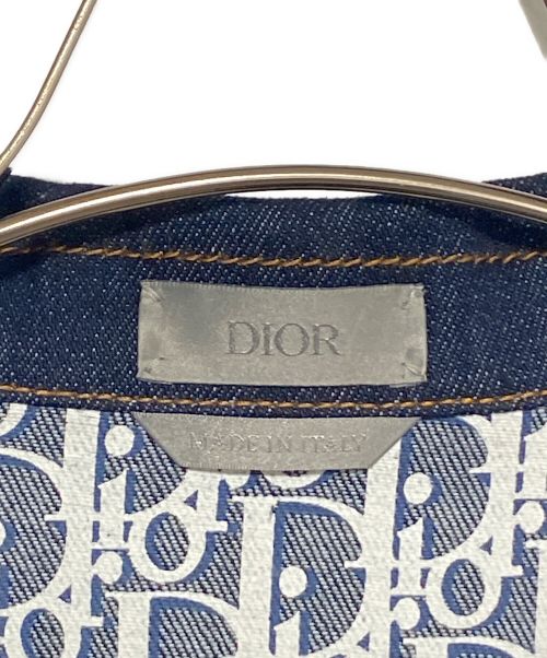 Dior（ディオール）Dior (ディオール) ディオール オブリーク ロー コットンデニム インディゴ サイズ:58の古着・服飾アイテム