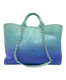 CHANEL（シャネル）の古着「ドーヴィルGM / チェーンショルダートートバッグ」｜グラデーション