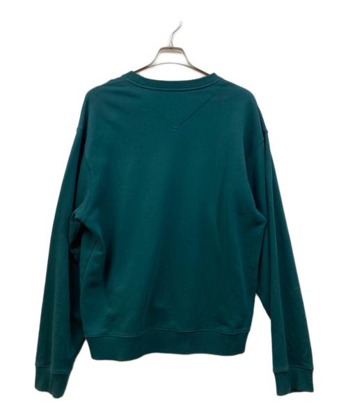 KENZO（ケンゾー）KENZO (ケンゾー) フロントパッチスウェット グリーン サイズ:XLの古着・服飾アイテム