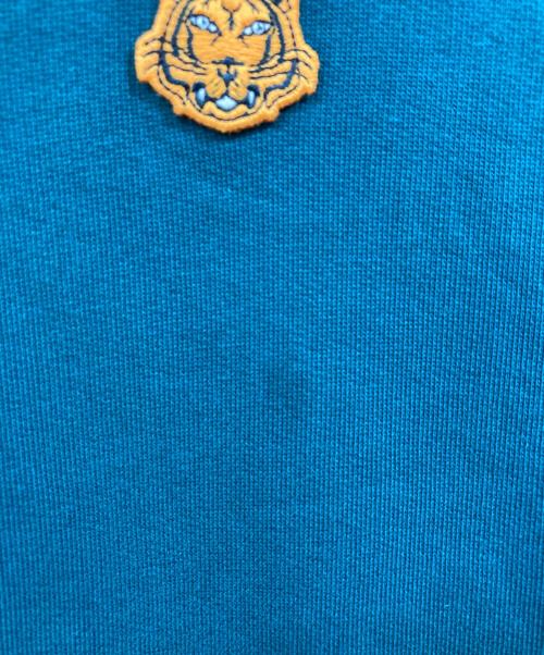 KENZO（ケンゾー）KENZO (ケンゾー) フロントパッチスウェット グリーン サイズ:XLの古着・服飾アイテム