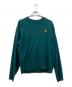 KENZO（ケンゾー）の古着「フロントパッチスウェット」｜グリーン