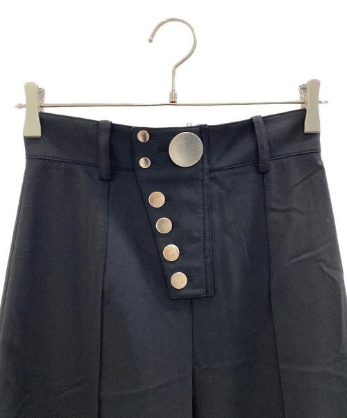 ALEXANDER WANG（アレキサンダー・ワン）ALEXANDER WANG (アレキサンダー・ワン) ボタンワイドパンツ ブラック サイズ:不明の古着・服飾アイテム