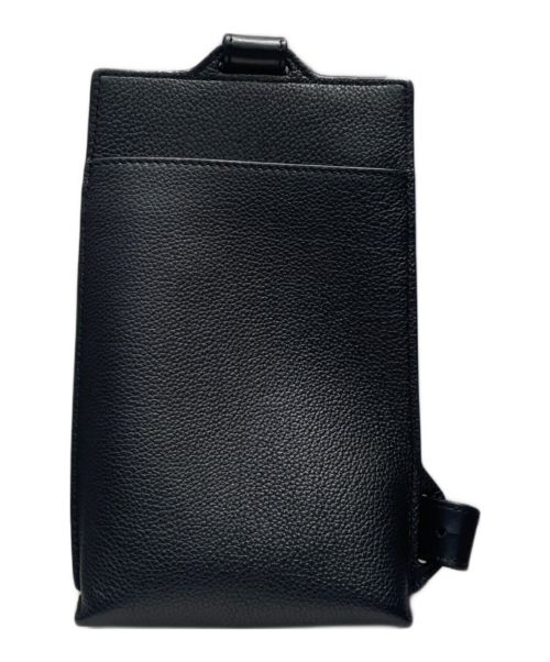 LOEWE（ロエベ）LOEWE (ロエベ) バーティカルTポケットショルダーバッグ ブラックの古着・服飾アイテム
