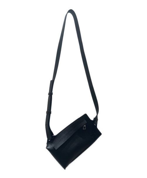 LOEWE（ロエベ）LOEWE (ロエベ) バーティカルTポケットショルダーバッグ ブラックの古着・服飾アイテム