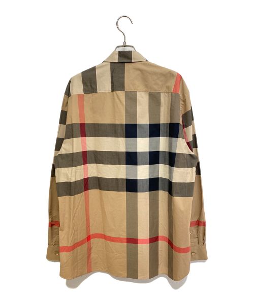 BURBERRY（バーバリー）BURBERRY (バーバリー) SOMERTON(サマートン) チェックシャツ ベージュ サイズ:XXLの古着・服飾アイテム