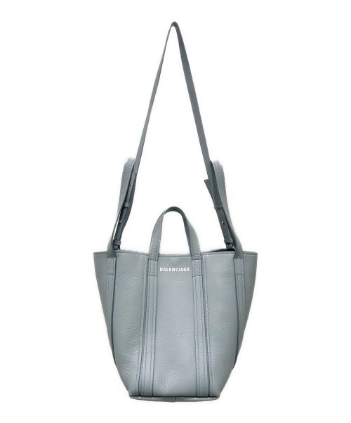 BALENCIAGA（バレンシアガ）BALENCIAGA (バレンシアガ) エブリデイショルダートートバッグ スカイブルーの古着・服飾アイテム