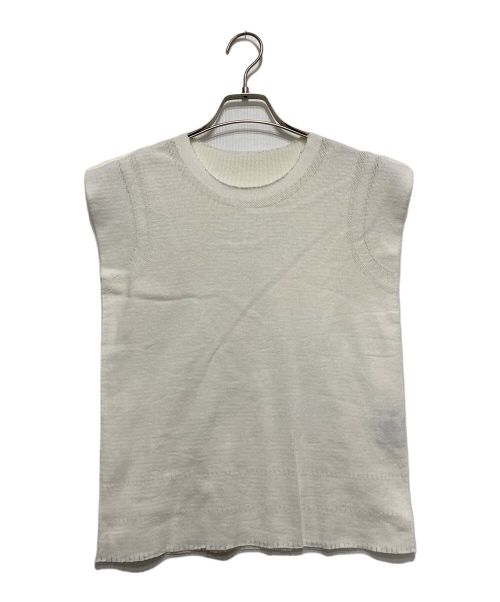 A-POC ABLE ISSEY MIYAKE（エイポック エイブル イッセイ ミヤケ）A-POC ABLE ISSEY MIYAKE (エイポック エイブル イッセイ ミヤケ) ノースリーブTシャツ ホワイト サイズ:1の古着・服飾アイテム