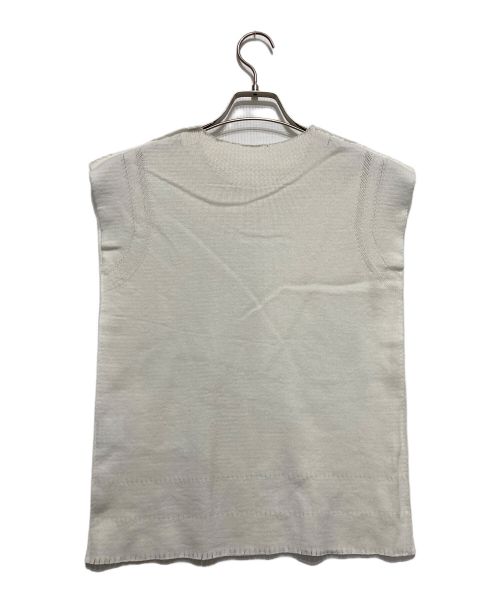 A-POC ABLE ISSEY MIYAKE（エイポック エイブル イッセイ ミヤケ）A-POC ABLE ISSEY MIYAKE (エイポック エイブル イッセイ ミヤケ) ノースリーブTシャツ ホワイト サイズ:1の古着・服飾アイテム