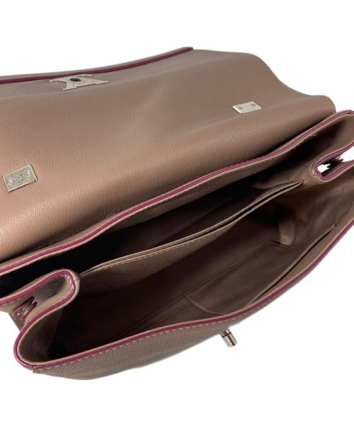 LOUIS VUITTON（ルイ ヴィトン）LOUIS VUITTON (ルイ ヴィトン) ロックミー2/ハンドバッグ ブラウンの古着・服飾アイテム