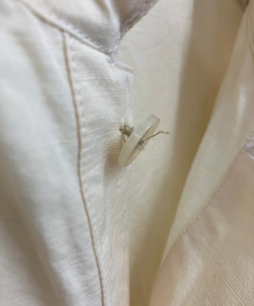 AURALEE（オーラリー）AURALEE (オーラリー) SUPER FINE COTTON PIQUE BIG POLO SHIRT ベージュ サイズ:size4の古着・服飾アイテム