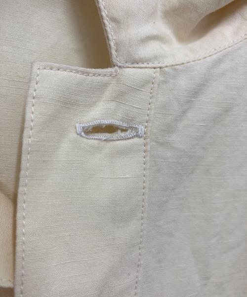 AURALEE（オーラリー）AURALEE (オーラリー) SUPER FINE COTTON PIQUE BIG POLO SHIRT ベージュ サイズ:size4の古着・服飾アイテム