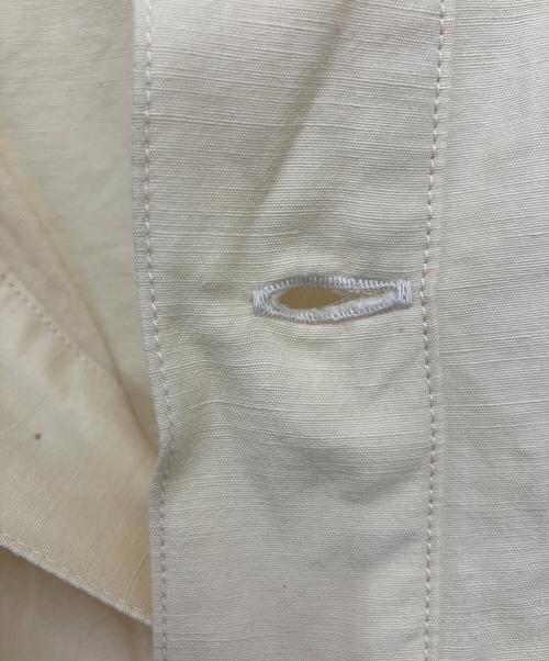 AURALEE（オーラリー）AURALEE (オーラリー) SUPER FINE COTTON PIQUE BIG POLO SHIRT ベージュ サイズ:size4の古着・服飾アイテム