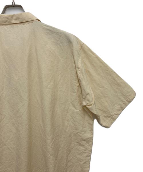 AURALEE（オーラリー）AURALEE (オーラリー) SUPER FINE COTTON PIQUE BIG POLO SHIRT ベージュ サイズ:size4の古着・服飾アイテム