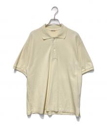 AURALEE（オーラリー）の古着「High Density Finx Linen Weather Half Sleeve Shirts」｜ベージュ