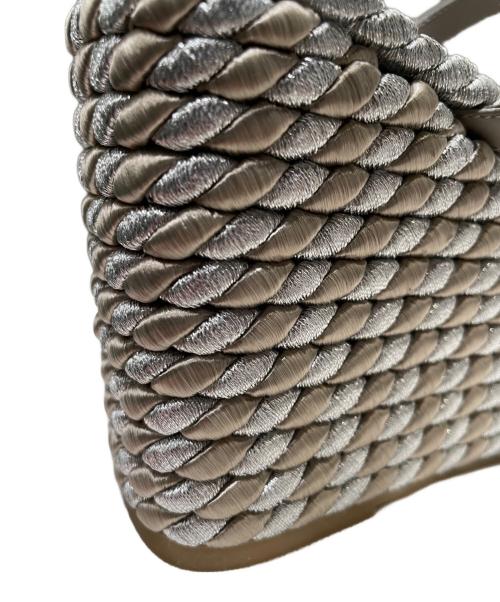 VALENTINO（ヴァレンティノ）VALENTINO (ヴァレンティノ) ロックスタッズサンダル シルバー サイズ:35の古着・服飾アイテム