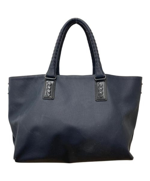 BOTTEGA VENETA（ボッテガベネタ）BOTTEGA VENETA (ボッテガベネタ) ハンドバッグ　222498 V0085 4069 ネイビーの古着・服飾アイテム