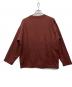 AURALEE (オーラリー) スウェットシャツ レッド サイズ:3：10000円