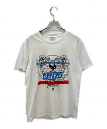 KENZO（ケンゾー）の古着「半袖プリントカットソー」｜ホワイト