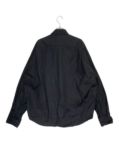 BALENCIAGA（バレンシアガ）BALENCIAGA (バレンシアガ) Dry Cleaning Logo Shirt ブラック サイズ:XSの古着・服飾アイテム