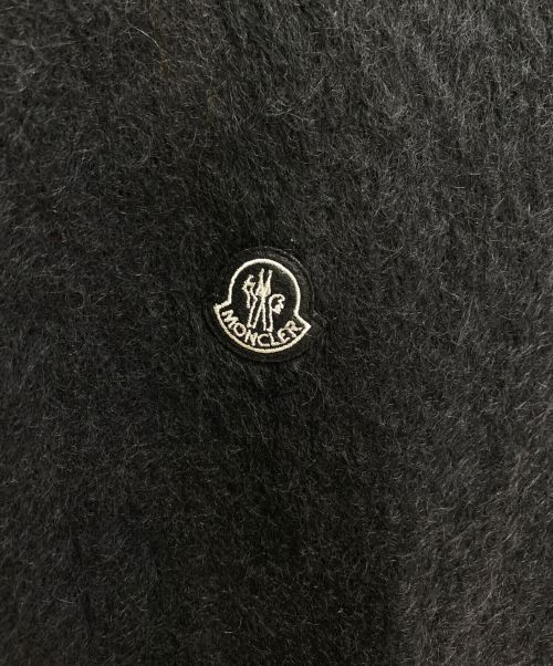 MONCLER GENIUS（モンクレール ジーニアス）MONCLER GENIUS FRAGMENT DESIGN 21AW FRAGMENT DESIGN GIROCOLLO TRICOT MOHAIR KNIT （フラグメントデザインモヘヤニット） ブラック サイズ:Mの古着・服飾アイテム