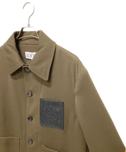 LOEWE（ロエベ）LOEWE (ロエベ) Workwear Jacket オリーブ サイズ:48の古着・服飾アイテム