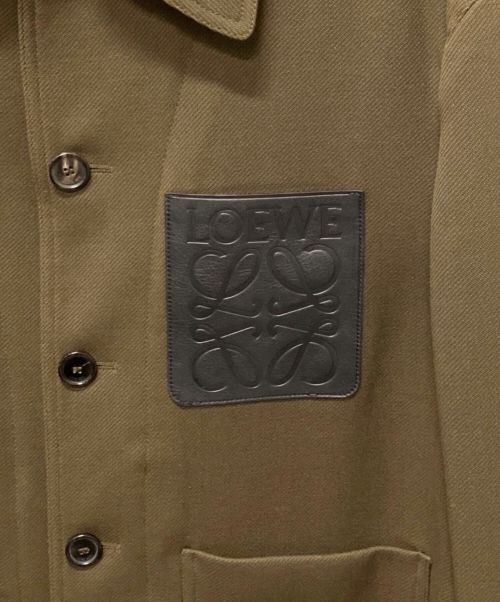 LOEWE（ロエベ）LOEWE (ロエベ) Workwear Jacket オリーブ サイズ:48の古着・服飾アイテム