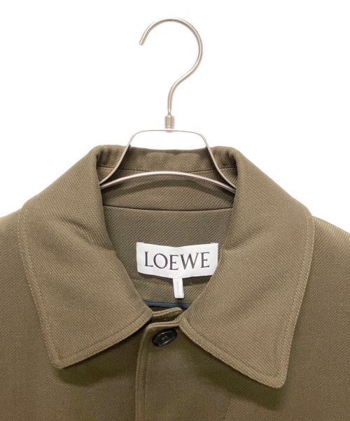 LOEWE（ロエベ）LOEWE (ロエベ) Workwear Jacket オリーブ サイズ:48の古着・服飾アイテム