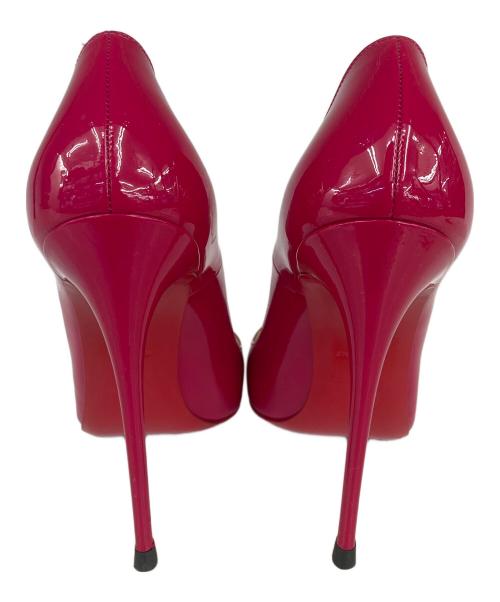 Christian Louboutin（クリスチャン・ルブタン）Christian Louboutin (クリスチャン・ルブタン) エナメルパンプス ショッキングピンク サイズ:SIZE38の古着・服飾アイテム