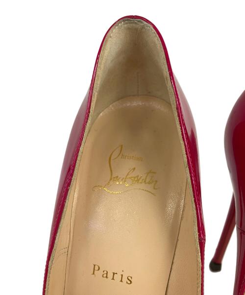 Christian Louboutin（クリスチャン・ルブタン）Christian Louboutin (クリスチャン・ルブタン) エナメルパンプス ショッキングピンク サイズ:SIZE38の古着・服飾アイテム