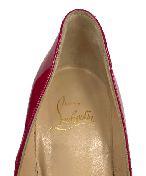 Christian Louboutin（クリスチャン・ルブタン）Christian Louboutin (クリスチャン・ルブタン) エナメルパンプス ショッキングピンク サイズ:SIZE38の古着・服飾アイテム