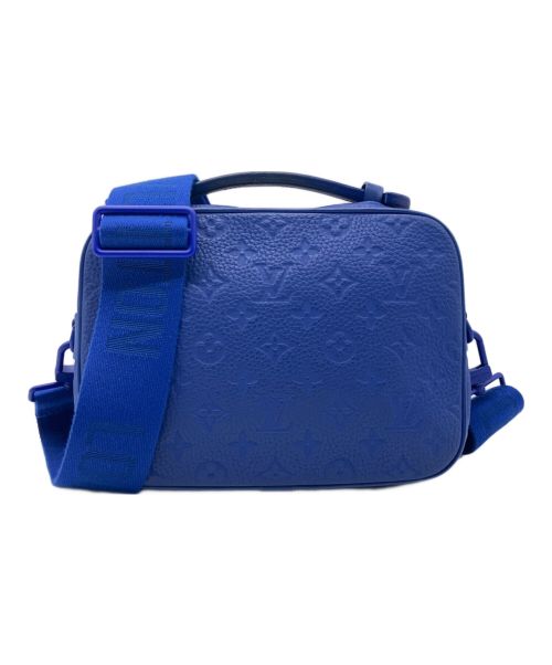 LOUIS VUITTON（ルイ ヴィトン）LOUIS VUITTON (ルイ ヴィトン) Sロック メッセンジャー/ショルダーバッグ ブルーの古着・服飾アイテム