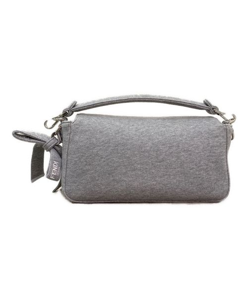 FENDI（フェンディ）FENDI (フェンディ) MARC JACOBS (マークジェイコブス) バゲットバッグ ライトグレーの古着・服飾アイテム