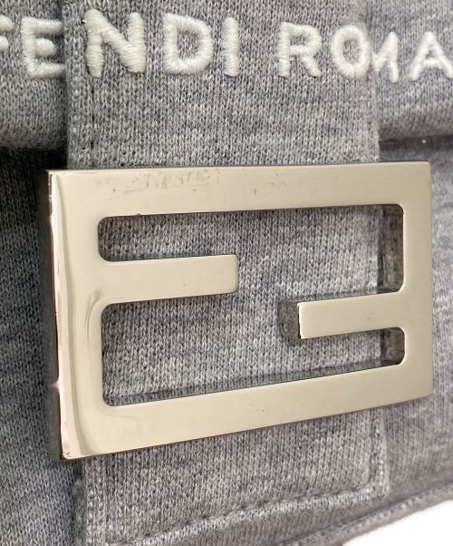FENDI（フェンディ）FENDI (フェンディ) MARC JACOBS (マークジェイコブス) バゲットバッグ ライトグレーの古着・服飾アイテム