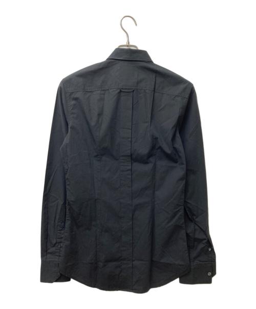 DOLCE & GABBANA（ドルチェ＆ガッバーナ）DOLCE & GABBANA (ドルチェ＆ガッバーナ) レギュラーカラーシャツ ブラック サイズ:38の古着・服飾アイテム
