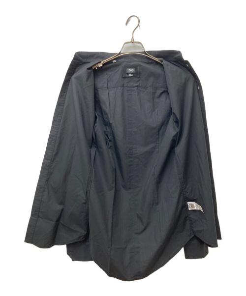 DOLCE & GABBANA（ドルチェ＆ガッバーナ）DOLCE & GABBANA (ドルチェ＆ガッバーナ) レギュラーカラーシャツ ブラック サイズ:38の古着・服飾アイテム