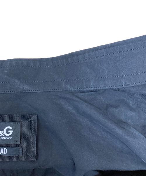 DOLCE & GABBANA（ドルチェ＆ガッバーナ）DOLCE & GABBANA (ドルチェ＆ガッバーナ) レギュラーカラーシャツ ブラック サイズ:38の古着・服飾アイテム