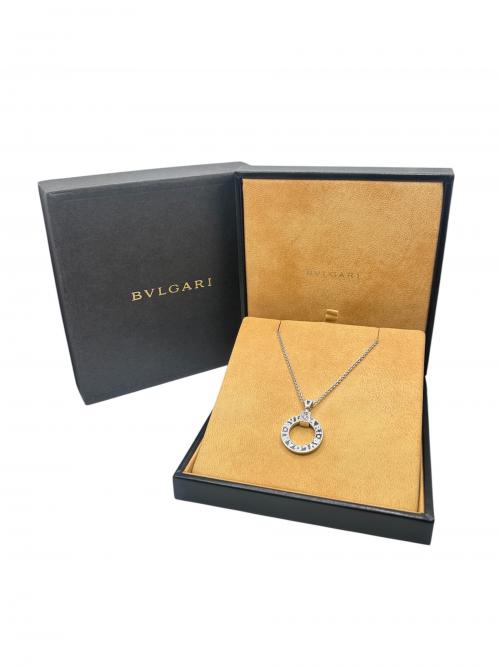 BVLGARI（ブルガリ）BVLGARI (ブルガリ) ブルガリブルガリ サークルダイヤネックレス サイズ:‐の古着・服飾アイテム