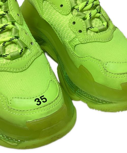 BALENCIAGA（バレンシアガ）BALENCIAGA (バレンシアガ) Triple S （トリプルソール） イエロー サイズ:35の古着・服飾アイテム