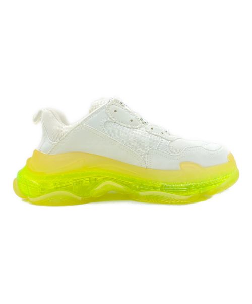 BALENCIAGA（バレンシアガ）BALENCIAGA (バレンシアガ) Triple S ホワイト×イエロー サイズ:42の古着・服飾アイテム
