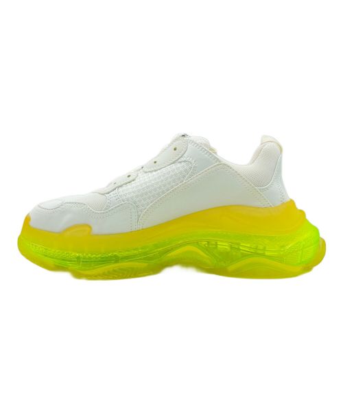 BALENCIAGA（バレンシアガ）BALENCIAGA (バレンシアガ) Triple S ホワイト×イエロー サイズ:42の古着・服飾アイテム